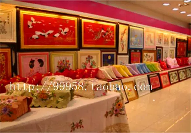 110 * 65 phòng khách bức tranh bộ con công trang trí chính hãng Hope Ribbon thêu trang trí trang điểm hoa cát tường nhọn 3029 - Bộ dụng cụ thêu