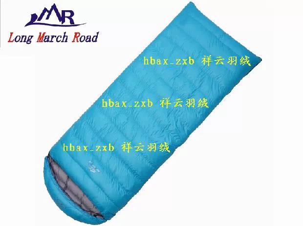 Lmr loại phong bì xuống túi ngủ ngoài trời siêu nhẹ đỏ xanh đen 95 ngỗng trắng xuống 400-3000g đỉnh núi băng tuyết - Túi ngủ