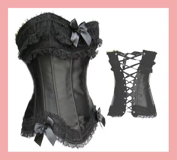 Crazy gothic retro đỏ corset Bụng định hình đồ lót hàng đầu mặc một dây đeo ngực tập hợp ao giu nhiet nam