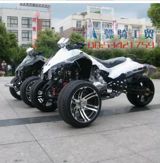F1 lớn xe mô tô ba bánh ngược đường đua xe thể thao 250cc lốp làm mát bằng nước - Xe đạp quad xe máy điện trẻ em vespa