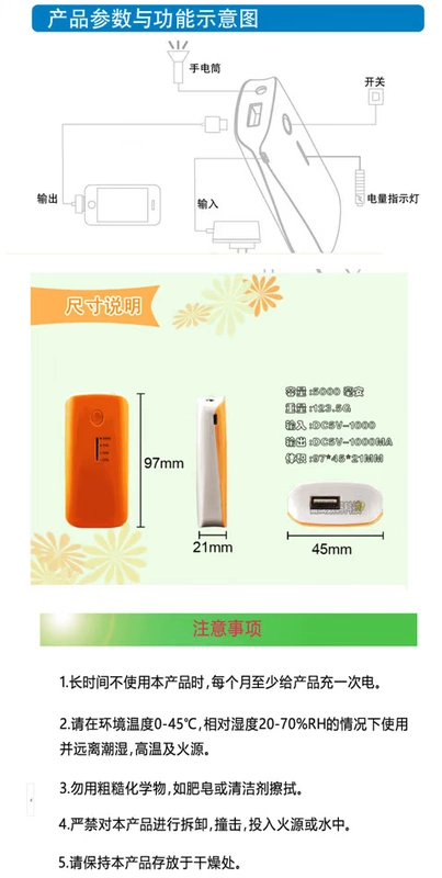 [Cùng phong cách mỗi ngày] Pin sạc dự phòng xách tay, đa năng 8000 mAh, Apple, Samsung - Ngân hàng điện thoại di động