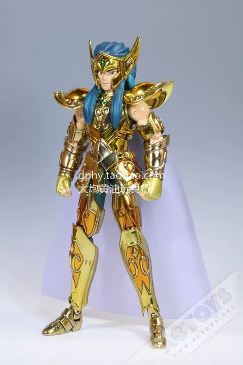 Saint Seiya Gold Aquarius Card Miao Saint Cloth Myth EX Mô hình đồ chơi trẻ em Ngày quốc khánh Món quà sinh nhật - Gundam / Mech Model / Robot / Transformers