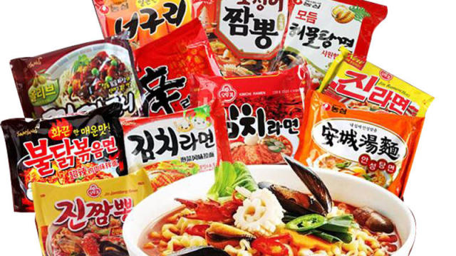 韩国方便面套餐