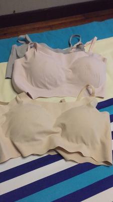 薄款运动内衣套装女文胸聚拢无钢圈防震文胸无痕跑步瑜伽美背背心