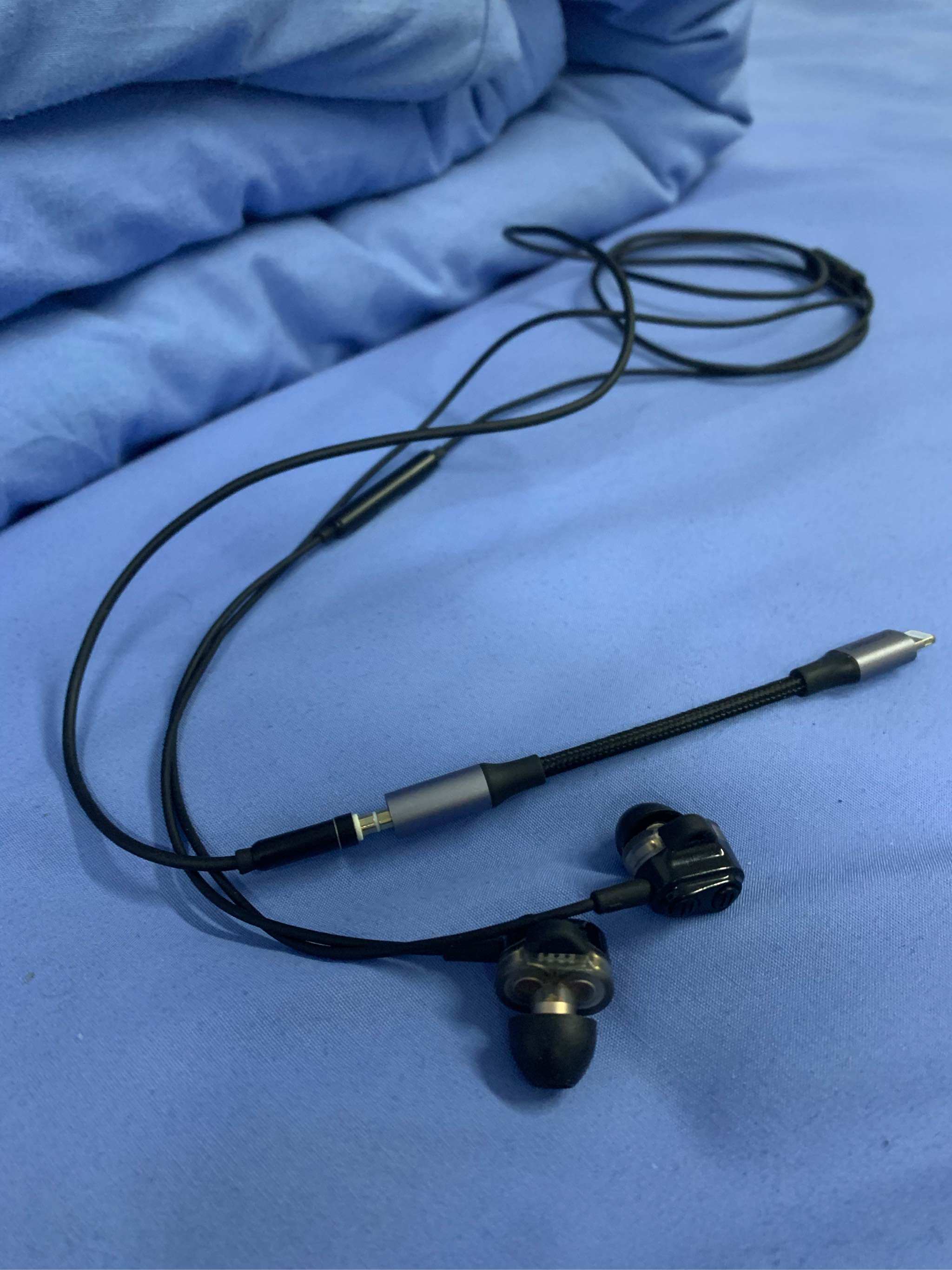 绿联iphone13/12/11/promax耳机转接头直播转换器mfi音频u盾充电接口