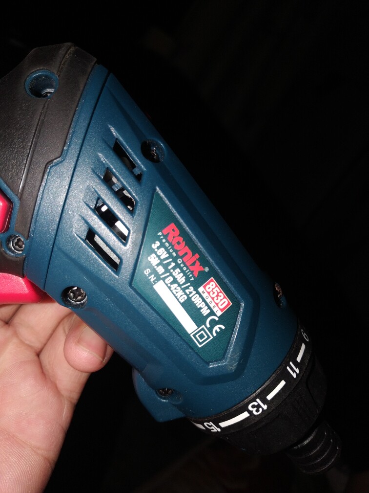 德国小型迷你电动螺丝刀充电式家用无线多功能电改锥起子机批 - ronix