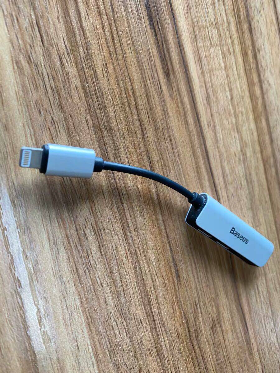 苹果耳机转接头iphone12promax转接11pro充电mini二合一8p分线器转换